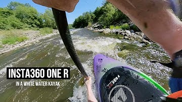 Insta360 ONE R Review Footage: 360 over capture in white water
