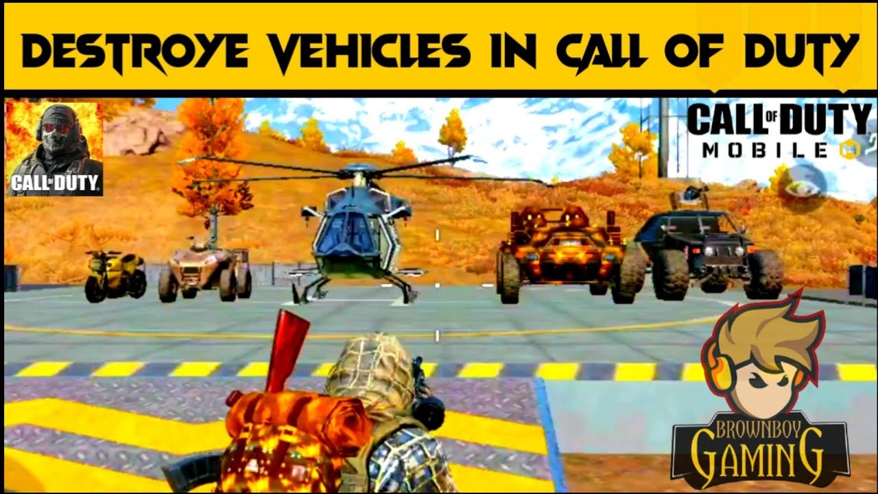 Vehicle Explosion 💥 Call Of Duty || Brownboy Gaming 🎮