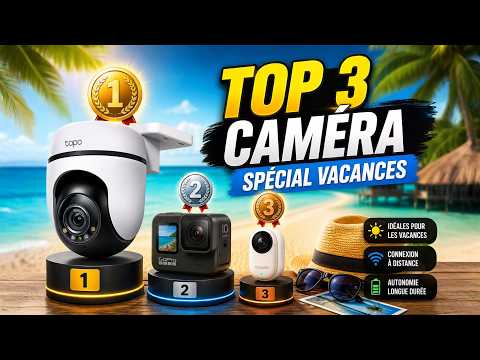 TOP 3 des Meilleures Caméras de Surveillance WiFi Extérieures 2026 📹 (Solaire, 2K, 360°, IA)