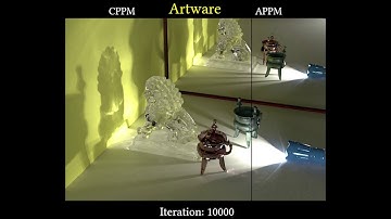 CPPM: Chi-squared Progressive Photon Mapping Demonstration