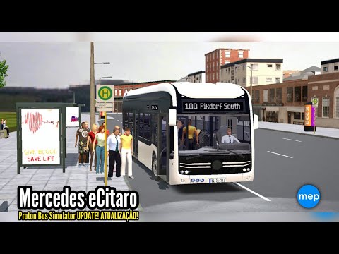 New Bus Techno Raffica With 4 Doors - Proton Bus Simulator 3.1 - Gameplay 