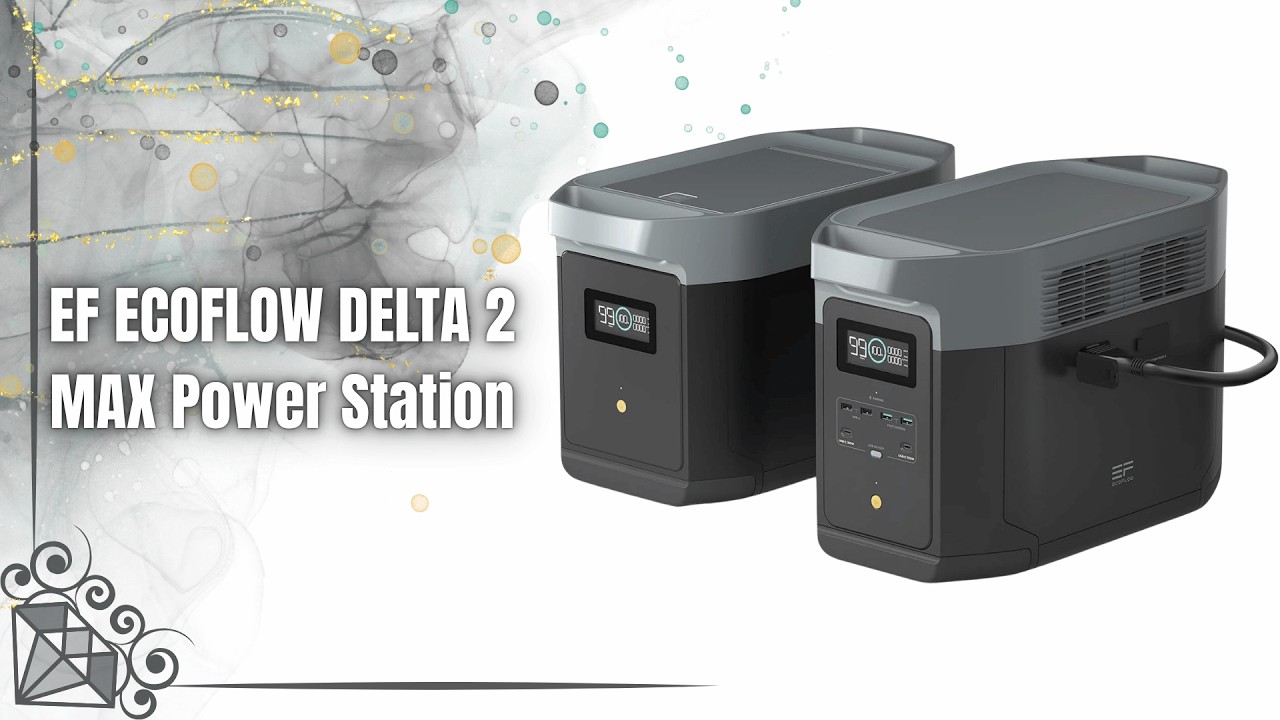 EF ECOFLOW DELTA 2 Max Review | 2400W Portable Power Station for Home &  Camping!