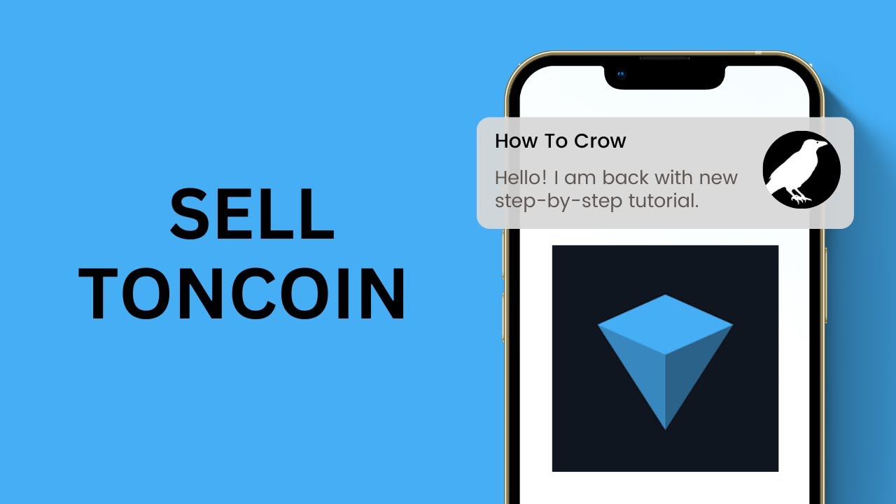 How to Sell Toncoin on Tonkeepr