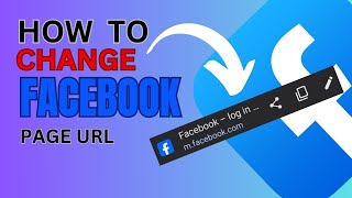 How to change facebook page url (Step By Step) 2025