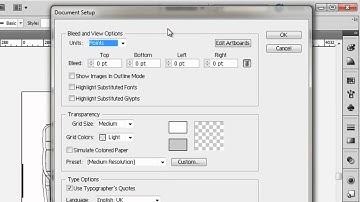 Video 07 Getting Started // Preferences and Document Settings [Adobe Illustrator CS5]