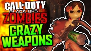 CRAZY CUSTOM WEAPONS! - Black Ops 3 Custom Zombies Mods