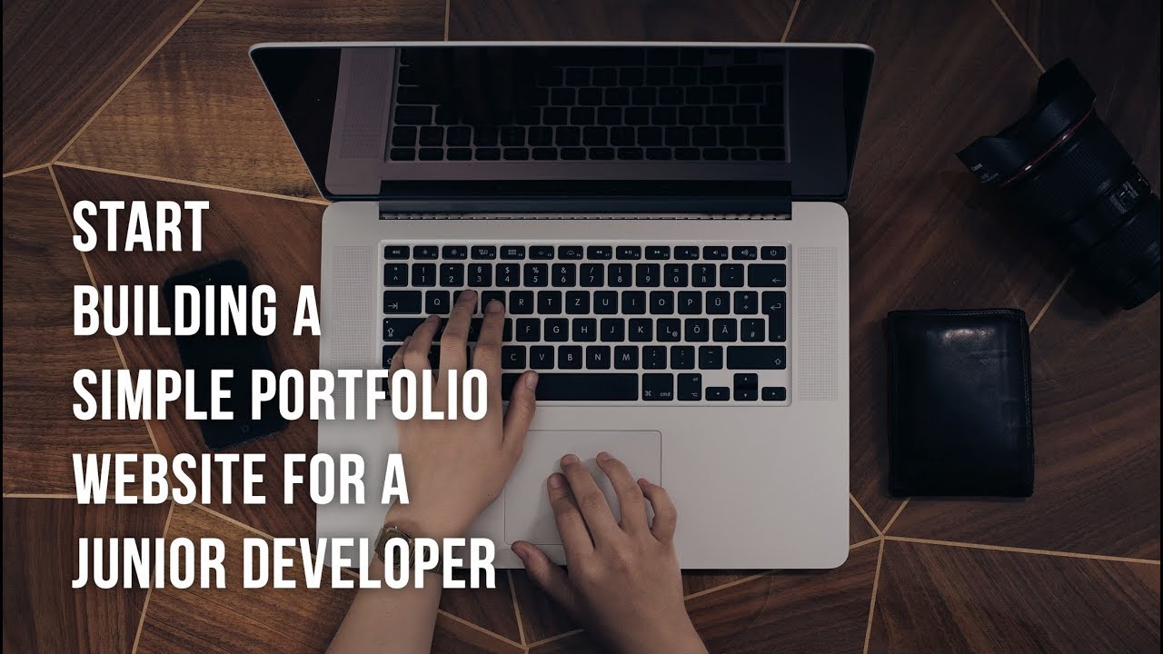 Starter build. Junior developer. Portfolio for developers. Frontend Portfolio website.