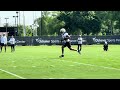 Saints rookie minicamp highlights see action from spencer rattler young passcatchers and more