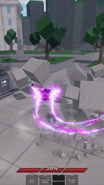 POV: You attack a silent esper in ultimate battlegrounds #roblox #anime #skit #ultimatebattlegrounds