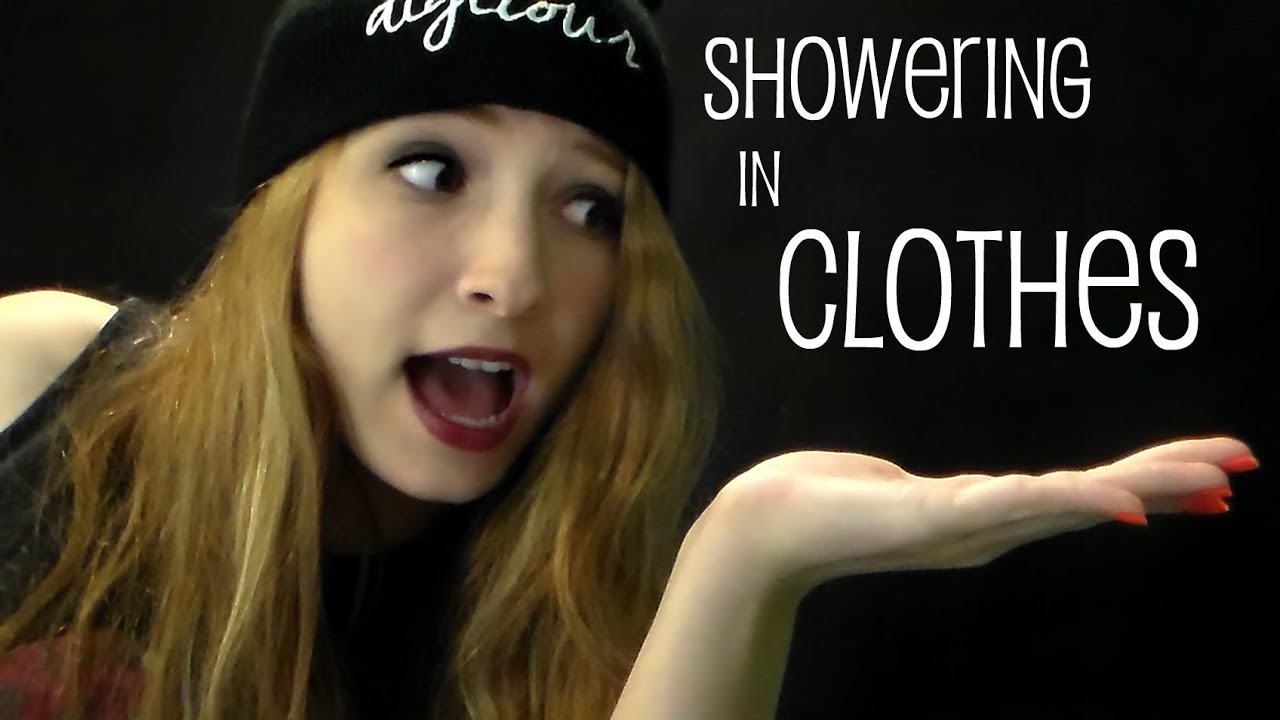 Showering in Clothes Challenge *GoPro*