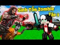 REDHOOD THỬ THÁCH SINH TỒN THẾ GIỚI ZOMBIE TRONG MINECRAFT TẬP 3*MỀU GIẢI CỨU ZOMBIE VIỆN NGHIÊN CỨU