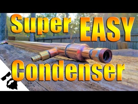 How to Build an EASY Pot Still Condenser!