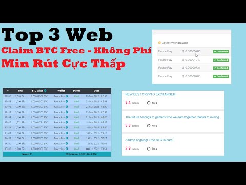 #1 Reivew 3 Web Kiểm BTC Cực Khủng   Min Rút Nhỏ   BTC Miễn Phí Mới Nhất
