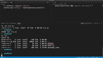 NPM Package - 6. 명령행 프로그램 만들기