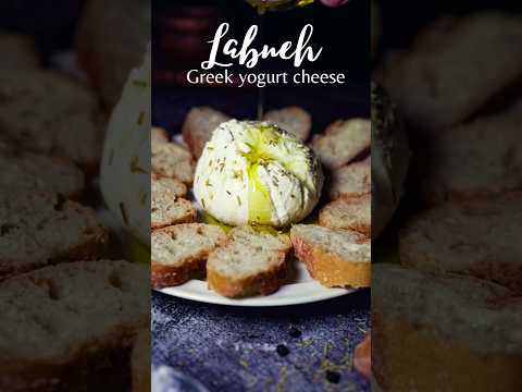 Labneh Recipe | Creamy Greek Yogurt Cheese Delight