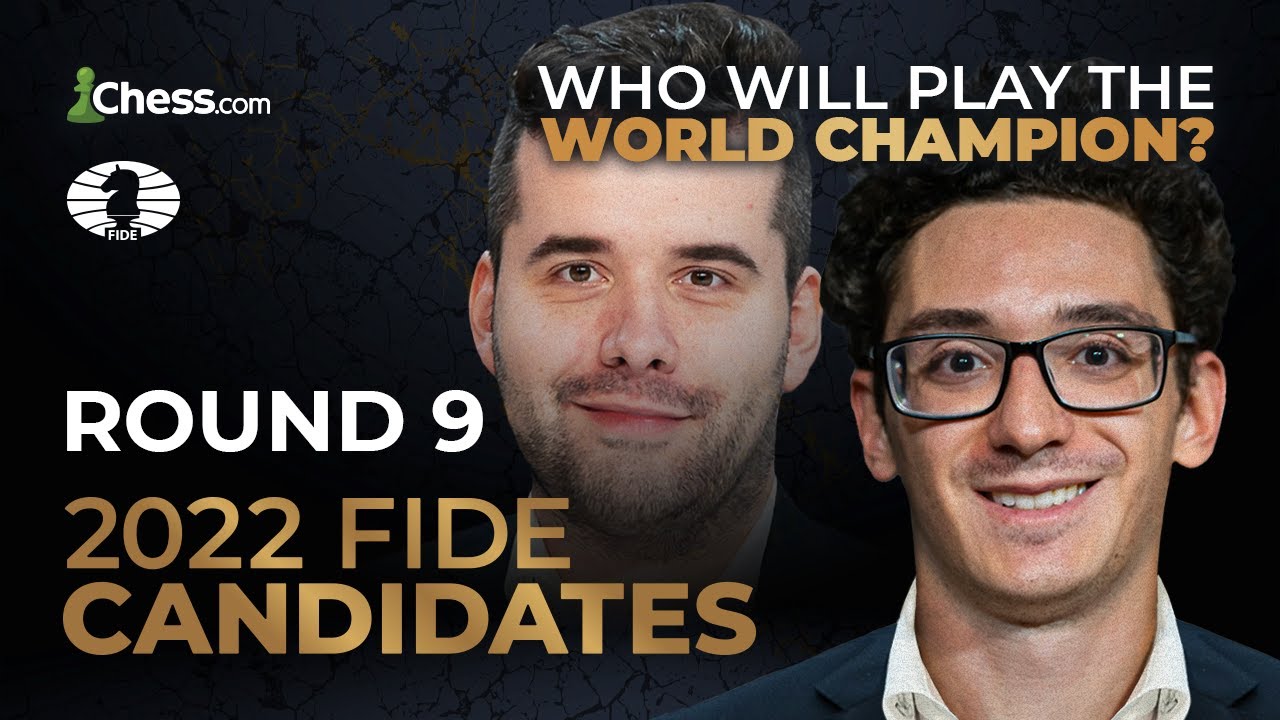 FIDE Candidates Tournament 2022: Round 9 