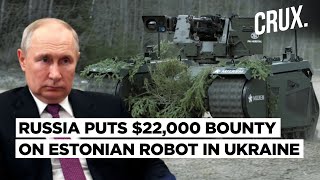 Desperate Russia Announces Cash Reward For Estonian THeMIS UGV Operating On Ukrainian Battlefield