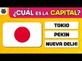 ¿Cuánto sabes de Geografía? 🚩🌎 Adivina las capitales de Asia - Trivia de Cultura General en español