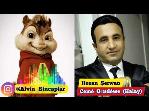 Hozan Şerwan - Çeme Gınde We Halay (Alvin ve Sincaplar) Yeni