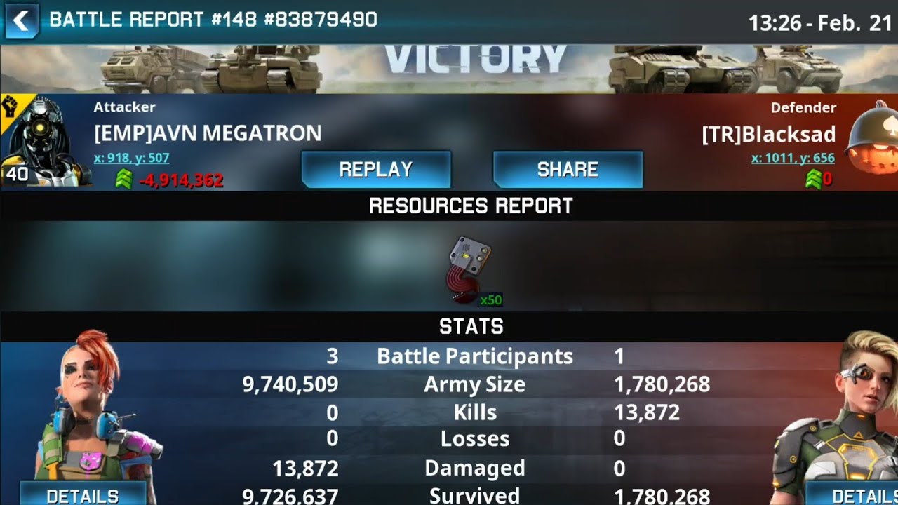 AVN MEGATRON EMP VS BLACKSAD TR "HEIST BATTLES" 