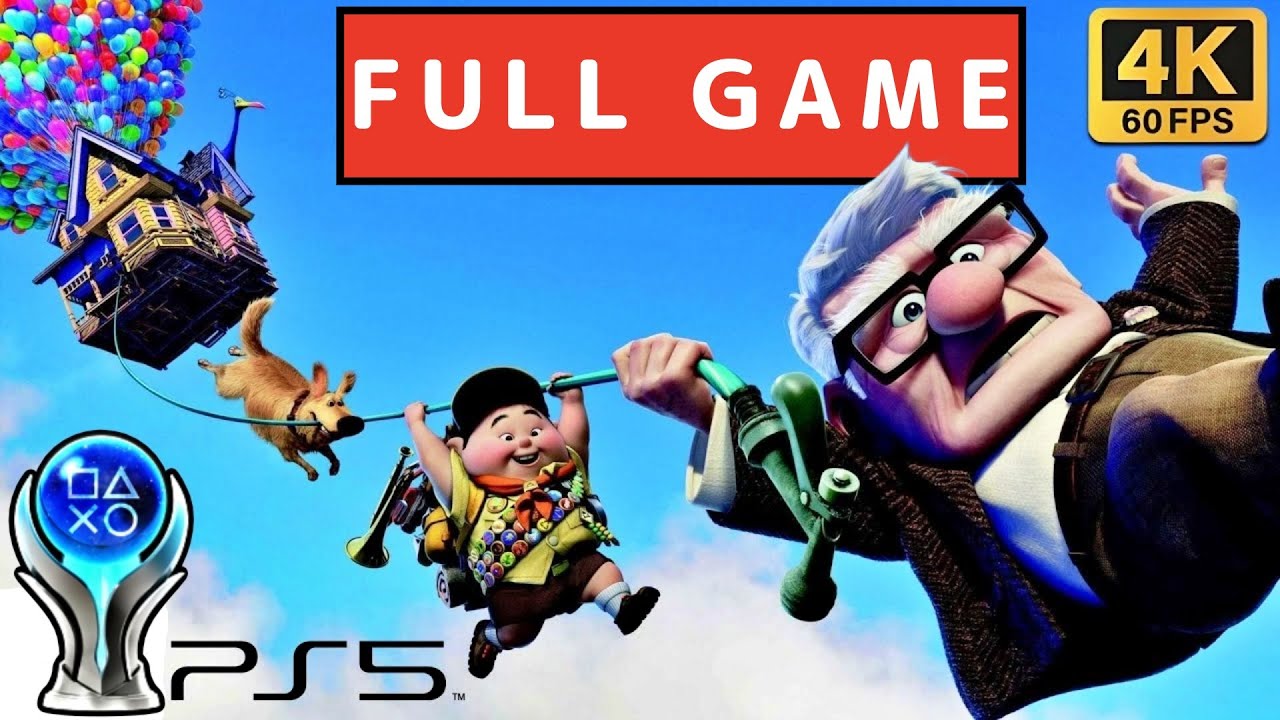 Disney•Pixar Up ★ Platinum Walkthrough Full Game 4K ★ [PS5 - No Commentary]