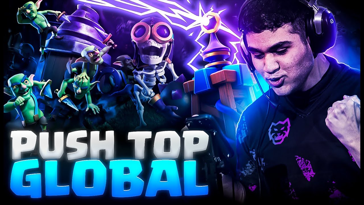 ⁣PUSH NO TOP GLOBAL RUMO AO TOP 1! E JOGANDO A CLASSIFICATORIA DA CALALAS CUP! - CLASH ROYALE AO VIVO