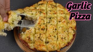cheese burst garlic Pizza।garlic pizza bread।dominos pizza।garlicbread।unique pizza।पिज्जा।panpizza
