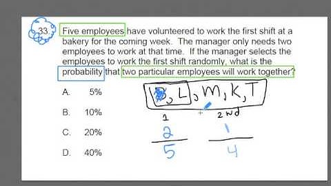 GOHMATH:#33 ~ Linked Probability 1 ~ Elementary 53 Math MTEL ~  Chris Abraham ~ GOHmath.com