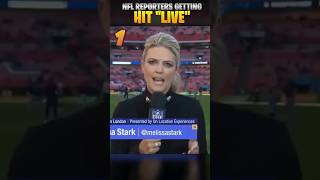 When the NFL Comes Straight at You 😳 | Sideline Reporter Chaos