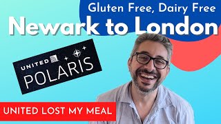 EWR to LHR on United's Polaris Class- Lounge, United Club & London's Soho Hotel, ALL gluten free!