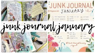 JUNK JOURNAL JANUARY | ✨ YouTube Hop ✨ | ms.paperlover | 2022