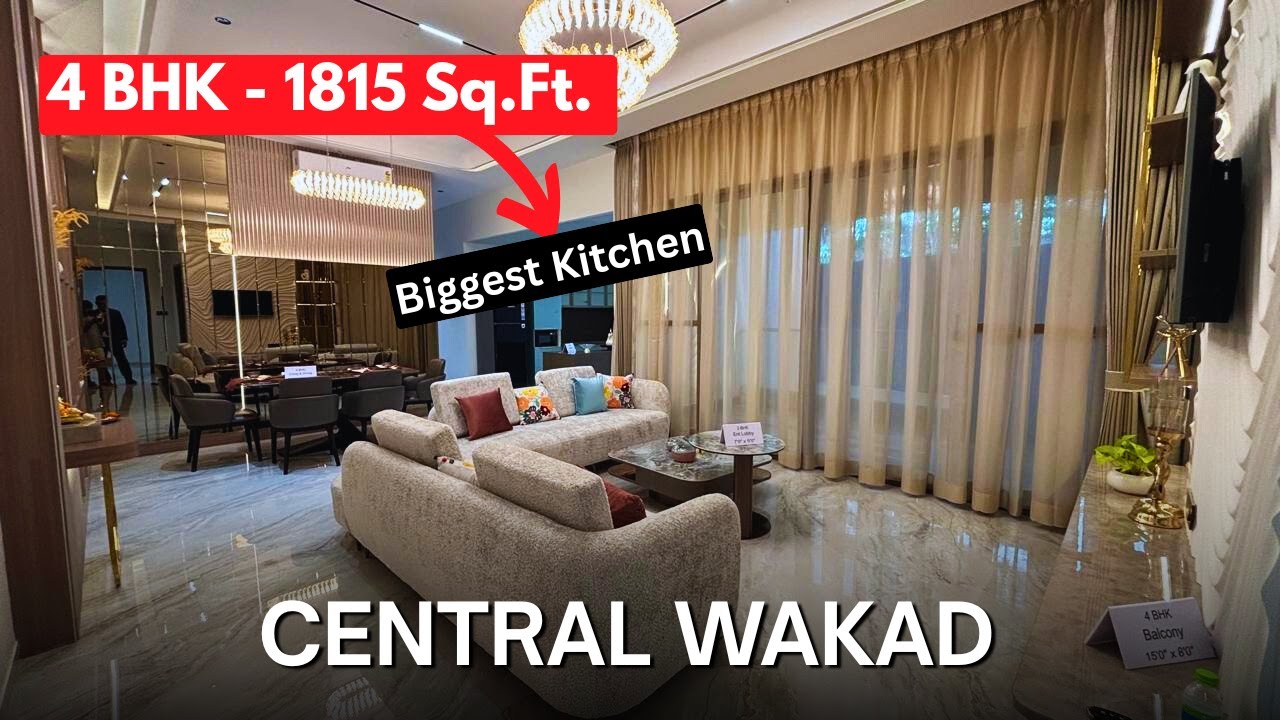 4 BHK Ultra-Luxury Residences in Wakad Pune| Grand Kitchen & Iconic Amenities