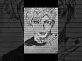 Like Teacher,Like Student | Gojo X Yuji | #art #drawing #anime #gojo #yuji #viral #shorts