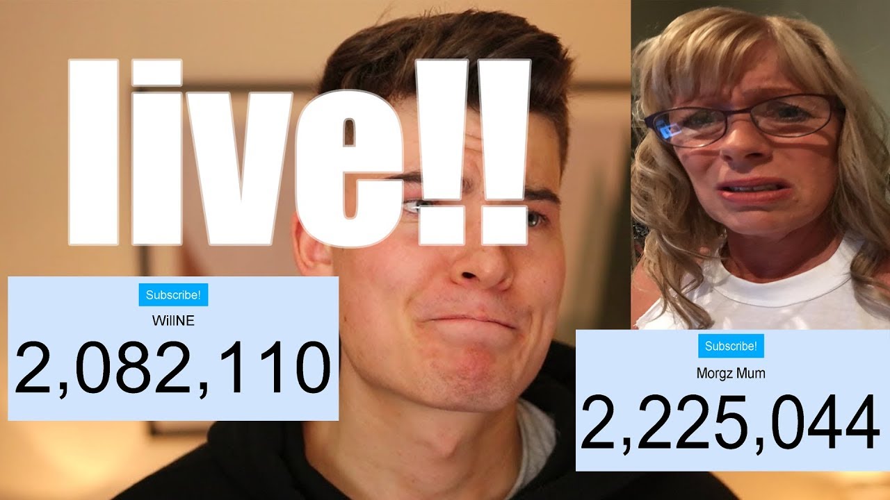 MORGZ MUM VS WILLNE(LIVE SUB COUNT) 24/7