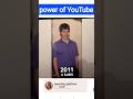 #viral 😱YouTube ka power 💫