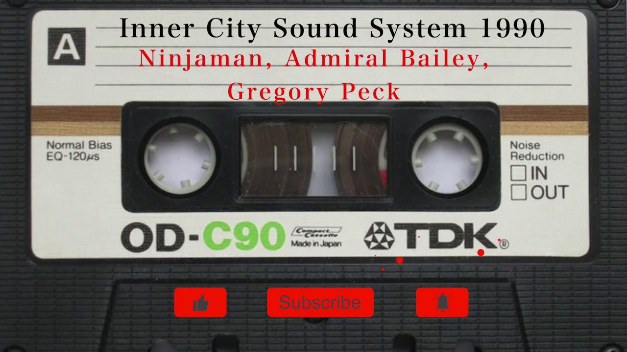 Official Inner City Sound System Ninjaman, Admiral Bailey, Gregory Peck 1990