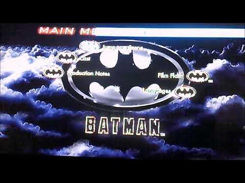 DVD Menu Walkthrough to Batman - YouTube