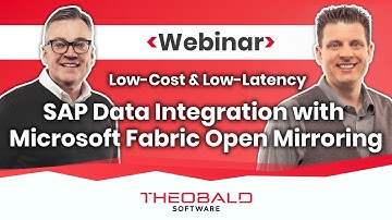 Webinar: SAP Data Integration with MS Fabric Open Mirroring