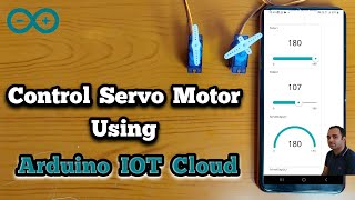 How to Control Servo Motor with ESP8266 and Arduino IoT Cloud | Arduino IoT Cloud Projects screenshot 3