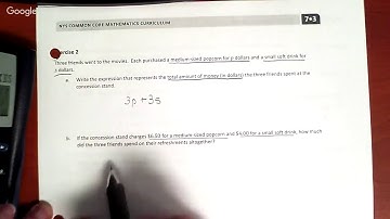 Module 3 - Math 7 - Lesson 1 - Writing, Evaluating, Finding Equivalent Expressions w/ Rational #