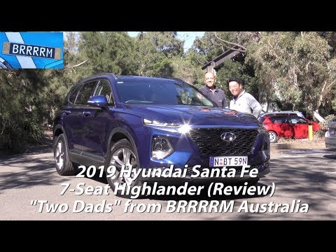 2019-hyundai-santa-fe-highlander-7-seat-suv-("two-dads"-review)-|-brrrrm-australia