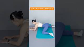 Daily Frog Pose Exercise To Correct Knee Alignment, Outward Legs, And Ox Leg Shape