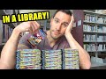 Shhhbig opening in library over 50 packs of pokemon cards