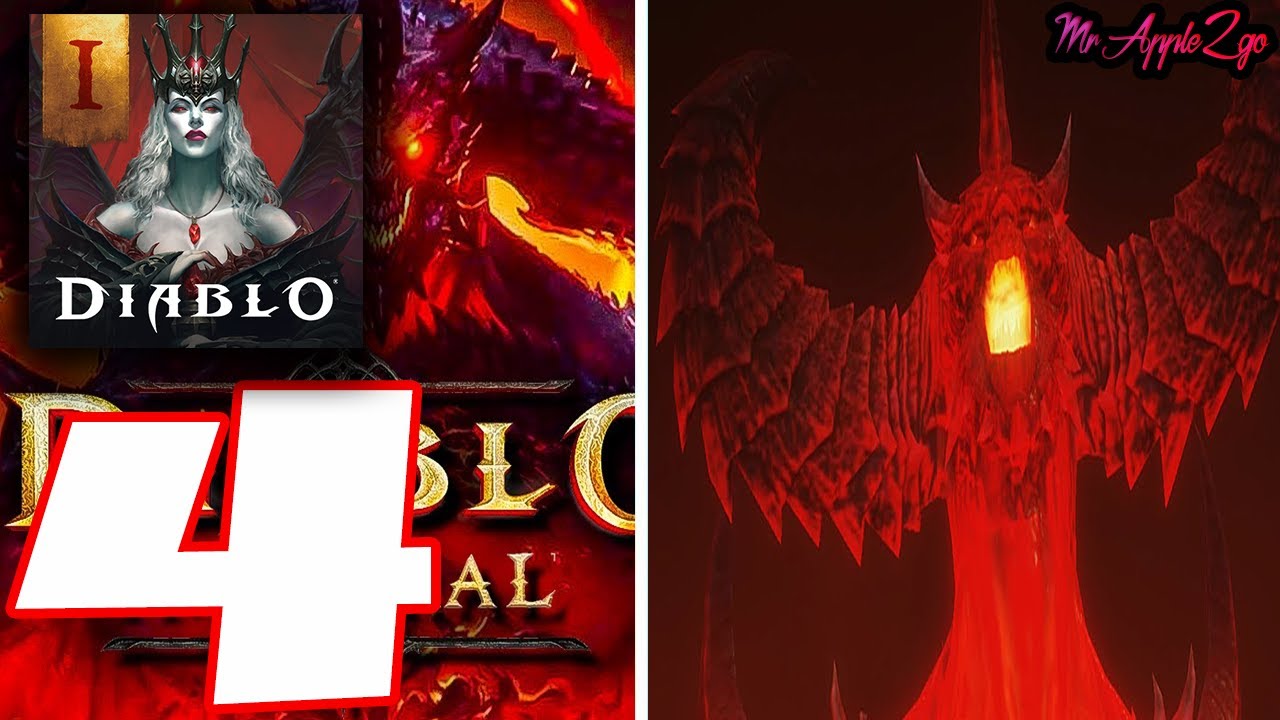Diablo Immortal - Gameplay Walkthrough Part 4 - Full Game Ending Final Boss Skarn (iOS, Android)
