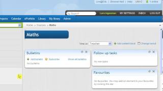 its learning add widget