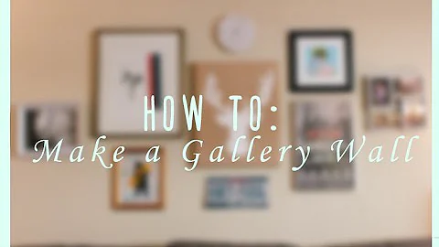 How to make a Gallery Wall | ABBEY KATHLEEN