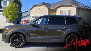2020 KIA Telluride FULL CHROME DELETE