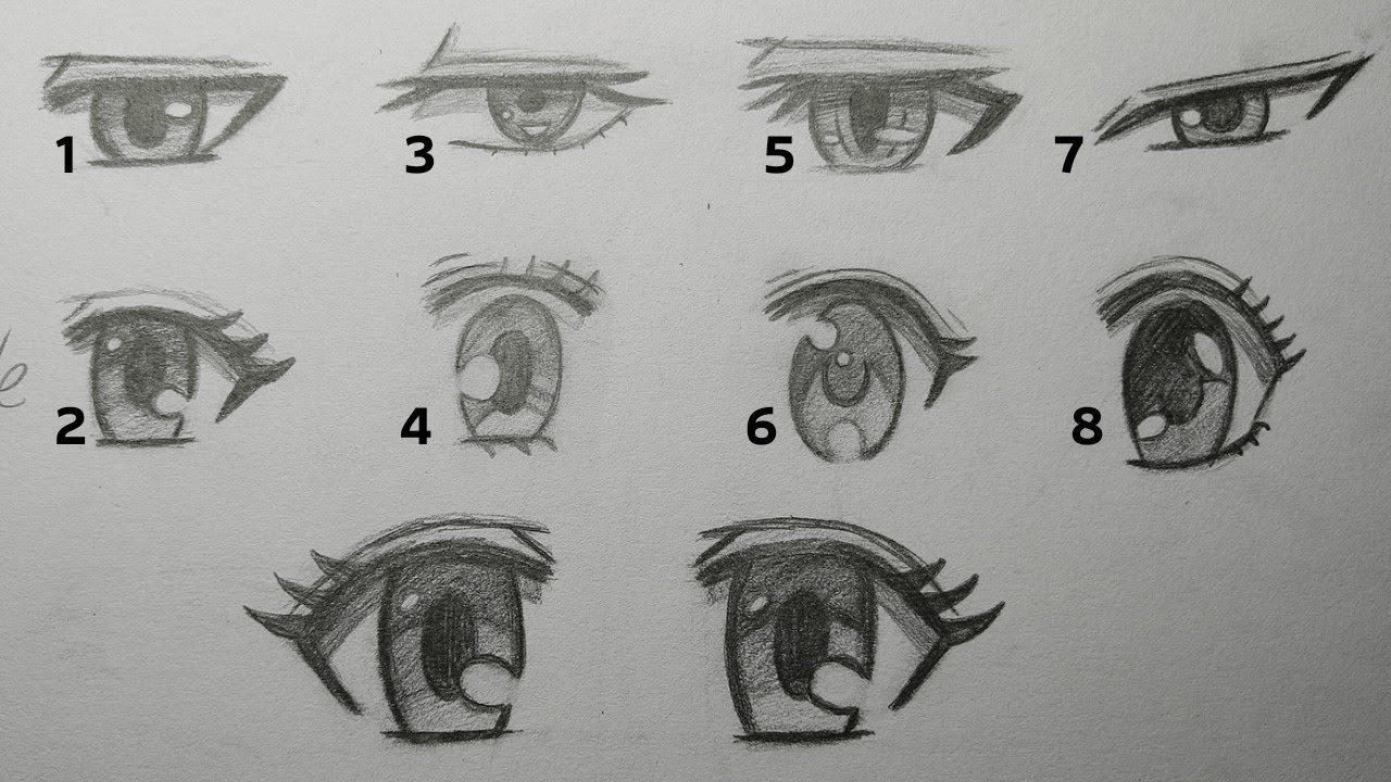 Simple tips for drawing authentic anime eyes - Anime Art Magazine