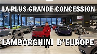 VISITE DU PLUS GRAND GARAGE LAMBORGHINI D'EUROPE !