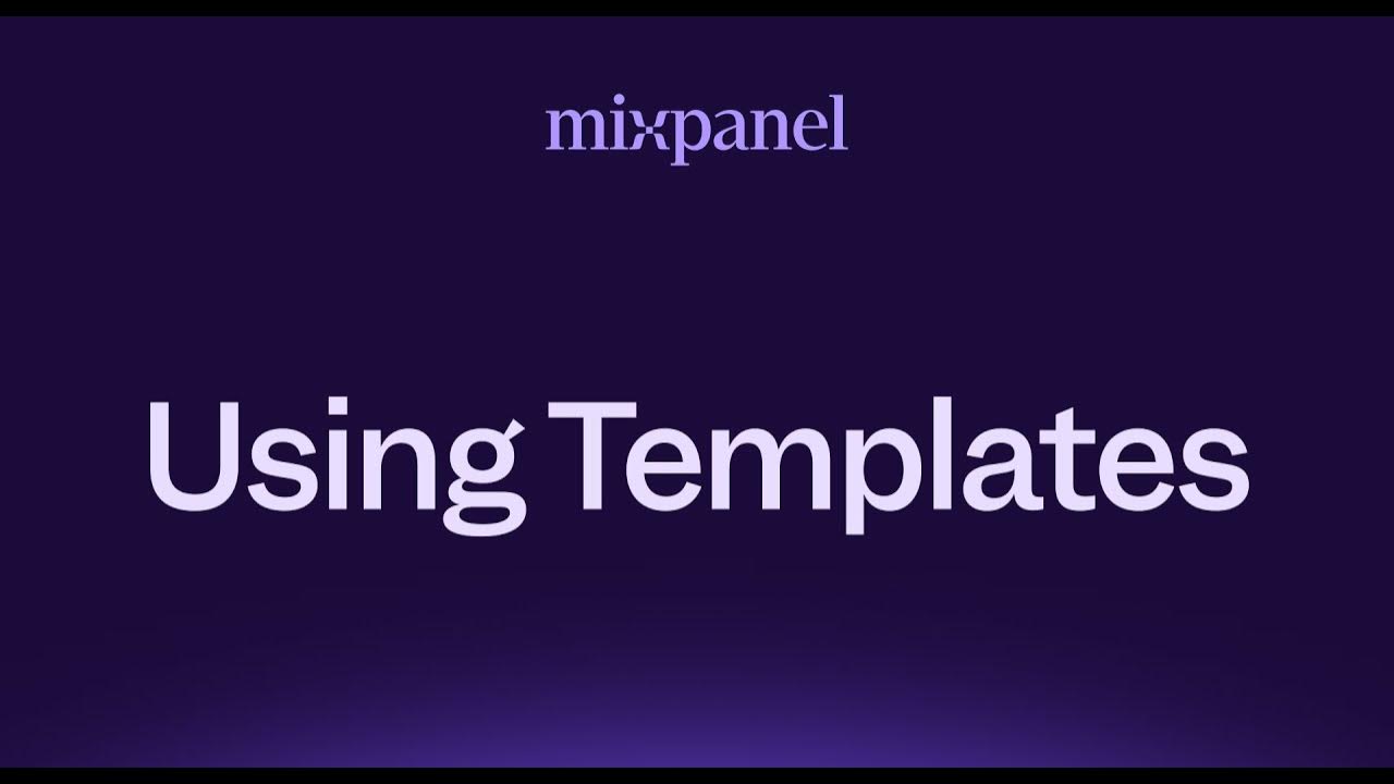 How To Create A Board With Mixpanel's Foundational Templates YouTube
